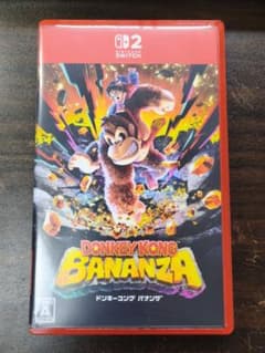 Switch2 동키 콩 바난자 순정 패키지 버전 소프트 미품