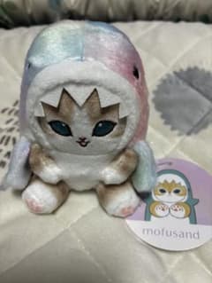 mofusand サメにゃん レインボー ぬいぐるみのサムネイル