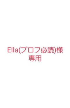 Ella (プロフ必読)様　専用ページのサムネイル