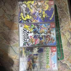 スマブラ　スプラ3 ピクミン4のサムネイル