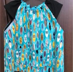 ハンドメイドスモック110㎝のサムネイル