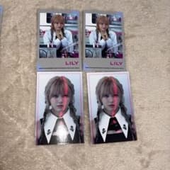 NMIXX expergo リリー　トレカ　まとめ売り　サノク バラ売 NMIXX リリー 写真集 フォトブック star 上海当選限定トレカ NMIXX