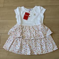 ミキハウス 半袖ワンピース 100cm 新品タグ付きのサムネイル