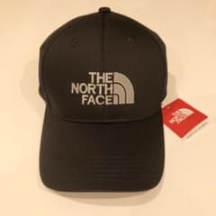 新品 未使用 ザ ノースフェイス ロゴ キャップ ブラック 黒のサムネイル