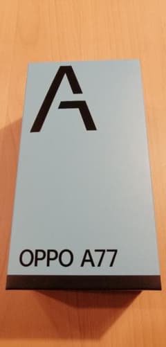新品未使用oppo A77ブルーのサムネイル