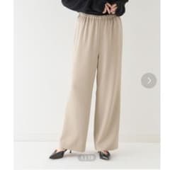 プラージュ　ワイドパンツ　ベージュ38