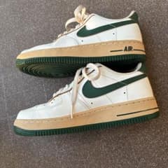 NIKE Air Force 1 ホワイト グリーン　23センチのサムネイル