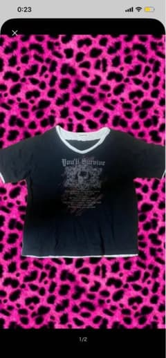 You'll Survive ロゴ 半袖Tシャツ ブラック LLのサムネイル