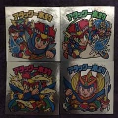 レア 旧ビックリマンシール ☆アタック一本釣4枚セット ☆のサムネイル