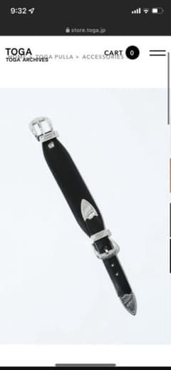 togaarchives DOUBLE BUCKLE BANGLEのサムネイル