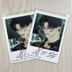 特典のみ☆枯れた花に涙を インスタントフォト風カード 2枚 蓮