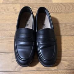 超美品❗️shutte シュッテ ブラックローファー 24.5cmのサムネイル