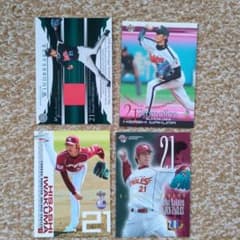 BBM 岩隈久志 プロ野球カード 4枚セットのサムネイル