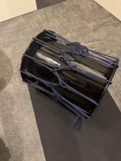 和太鼓 締太鼓 本体 紺色紐 - メルカリ