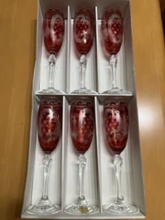 チェコ製 クリスタルグラス SF Lucie 160ml 6客セットのサムネイル