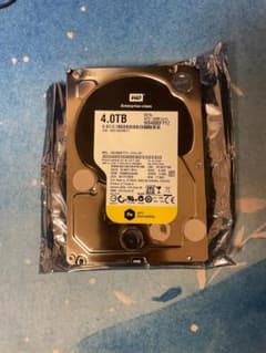 WD HDD 4TB 7200rpm 3.5インチ 動作品のサムネイル
