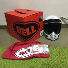 koha☆様専用　BELL MOTO3 ベルモト3 復刻　クラシックホワイト　Ｍのサムネイル