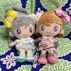 プリキュア × ハローキティ コラボ ぬいぐるみ2個セットのサムネイル