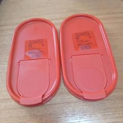 タッパーウェア MMだ円　小口シール タッパーウェア MMだ円 小口付きシール2枚 - メルカリ