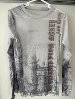 ☆ JEANASIS 長袖 シアーカットソー FREE size ジーナシスのサムネイル