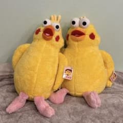 美品【 ポインコ 】特大サイズぬいぐるみ　2種のサムネイル