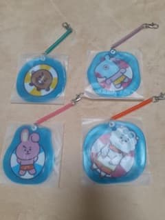 BT21 취하는 파카! 패스 케이스 COOKY MANG RJ SHOOKY