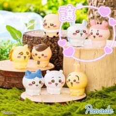 ちいかわ ぷかぷかソフビミニフィギュア　【モモンガ・古本屋】セットのサムネイル
