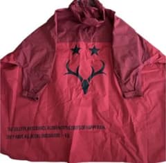 【鹿島アントラーズ】Kiu レインポンチョ レッドのサムネイル