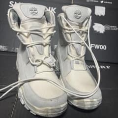 Timberland サンプルモデル ホワイト スニーカー US9.5 - メルカリ