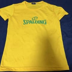 SPALDING Tシャツ イエロー M