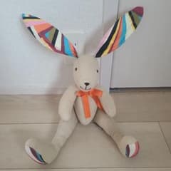 【値下げ】Paul Smith ぬいぐるみ うさぎ マルチストライプのサムネイル