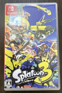 [미품] Splatoon 3 Nintendo Switch 소프트