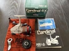 ABU Cardinal 4X スピニングリール 付属品完備 - メルカリ