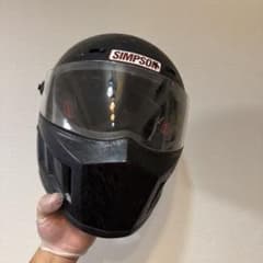 シンプソン ヘルメット v196 norix マットブラック Simpson - メルカリ