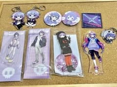 日常組】しにがみくん アクリルスタンド キーホルダー 缶バッジ まとめ
