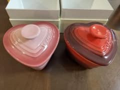 [新品未使用] LE CREUSET ル・クルーゼ ハート型ラムカン セットのサムネイル