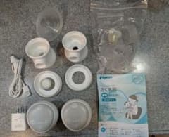 2個セット Pigeon handy fit+ コードレス母乳搾乳器のサムネイル