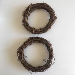 リース　土台　2個　太めのサムネイル