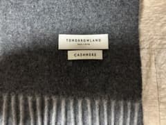 【美品】TOMORROWLAND カシミヤ マフラー グレーのサムネイル
