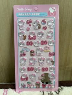 ハローキティ ボンボンドロップシール風のサムネイル