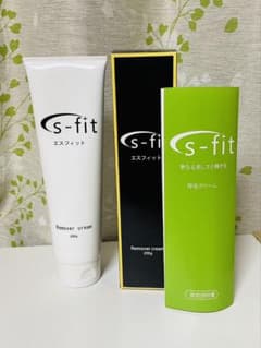 S-fit エスフィット　脱毛クリームのサムネイル