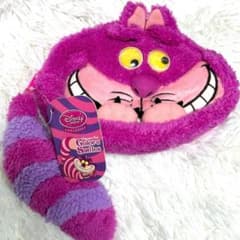 디즈니 스토어 한정 신비의 나라의 앨리스 체샤 고양이 파우치 희소