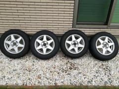 スタッド&アルミ　14インチ　TOYO  19年製　検)アクア　ヴィッツのサムネイル