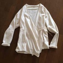 sizk様専用    evameva リネン カシュクールのサムネイル