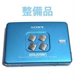 SONY カセットウォークマン WM-EX633 整備品 青 - メルカリ