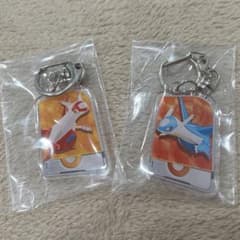 【ポケモンユナイト】ライセンスキーホルダー　ラティラティセット［非売品］のサムネイル