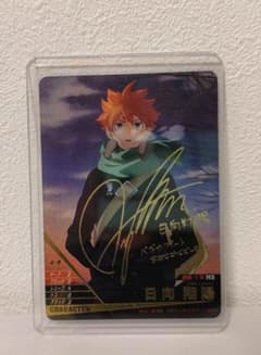ハイキュー バボカ 日向翔陽 サイン HV-P01-001 4-1/767 ハイキュー バボカ 日向翔陽 サイン HV-P01-001 4-1/766 - メルカリ