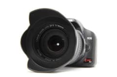 67mm レンズフードとＣＰＬフィルター　CANON 17-85mmに仮付けのサムネイル