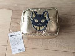 古代エジプト展　ぷっくりポーチ　バステト神 猫 ポーチ ゴールド 限定グッズのサムネイル