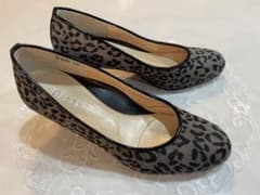 【22㎝】新品未使用☆pitti☆ハラコヒールのサムネイル